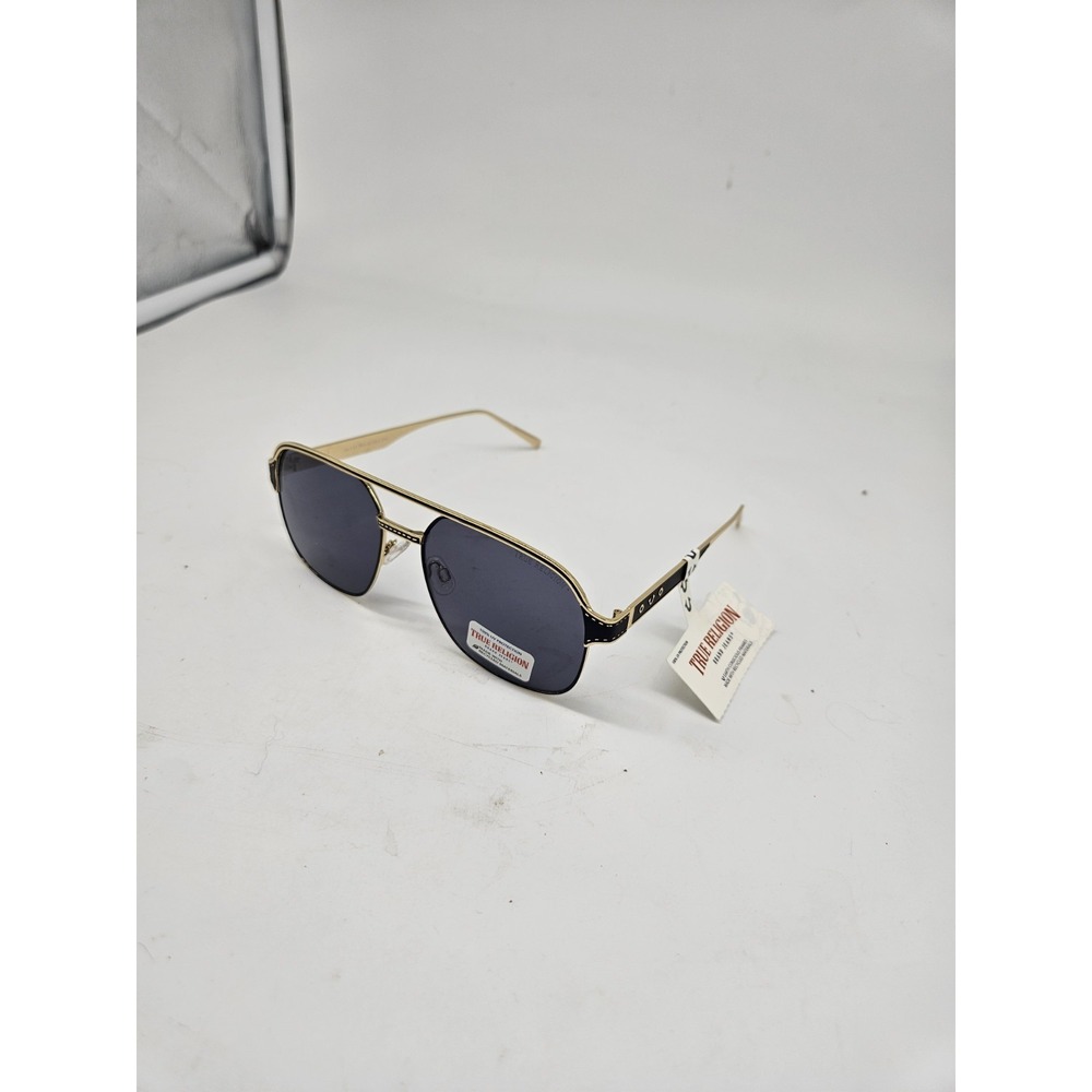 TRUE RELIGION Gold Frame Aviator Unisex Sunglasses